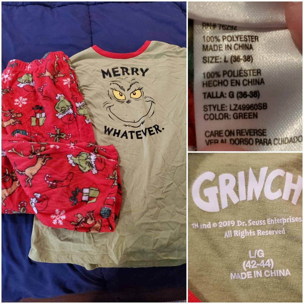 Mens christmas nightgown